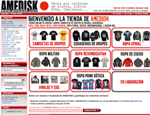 Tablet Screenshot of amedisk.com